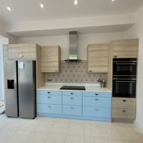 Induction hob (900), American FF and Oven Tower